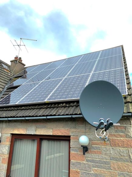 Solar Panel Cleaning Grangemouth